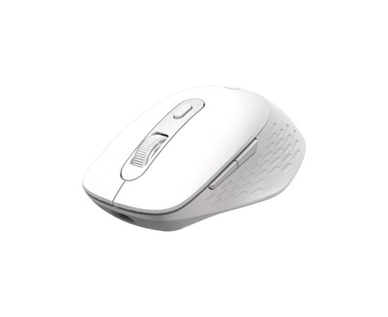 Мышка OfficePro M265W Wireless/Bluetooth Silent Click White (M265W), изображение 3