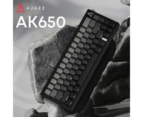 Клавіатура Ajazz AK650 Day Dream Switch Gradient USB UA Black (AK650-DD-BG), зображення 6