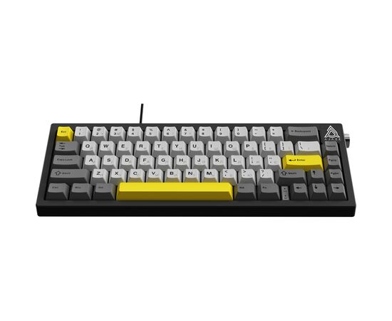 Клавиатура Ajazz AK650 Moon Yellow Switch USB UA Black/Grey/Yellow (AK650-MY-GWY), изображение 4
