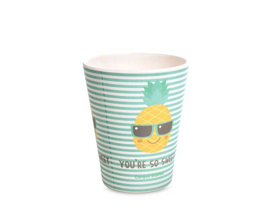 Набір дитячого посуду Canpol babies SO COOL кружечка бамбукова 250 мл, рожева (9/212_pin)