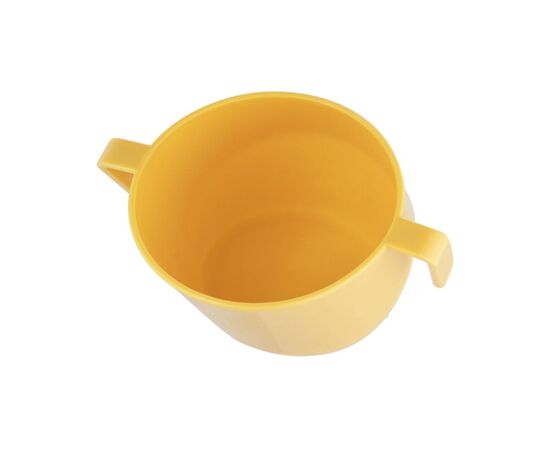 Набор детской посуды Canpol babies ергономічна кружка для навчання самостійного пиття, жовта (74/060_yel), изображение 4