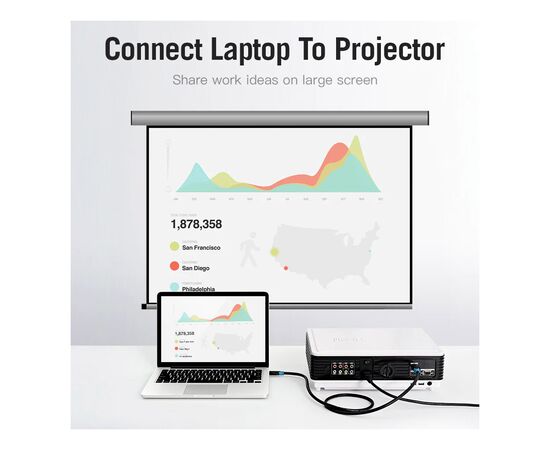 Кабель мультимедийный HDMI M to HDMI M 1.0m V2.0 VENTION (AACBF), изображение 7