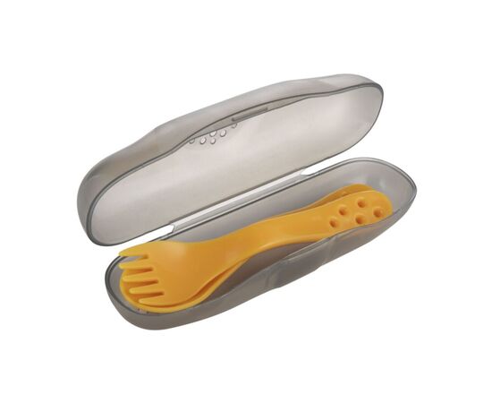 Набір дитячого посуду Canpol babies столові прибори в футлярі - жовтий (74/019_yel), зображення 3