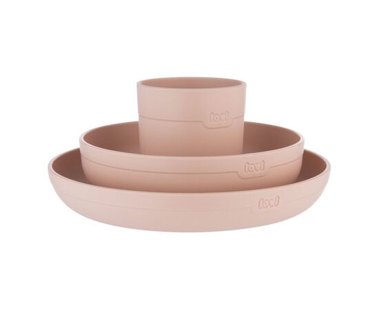Набор детской посуды Lovi з кружкою Nude (21/533_bei)