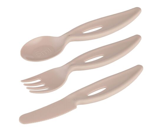 Набор детской посуды Lovi столові прибори (виделканіжложка) - рожеві (31/418_pin), изображение 2