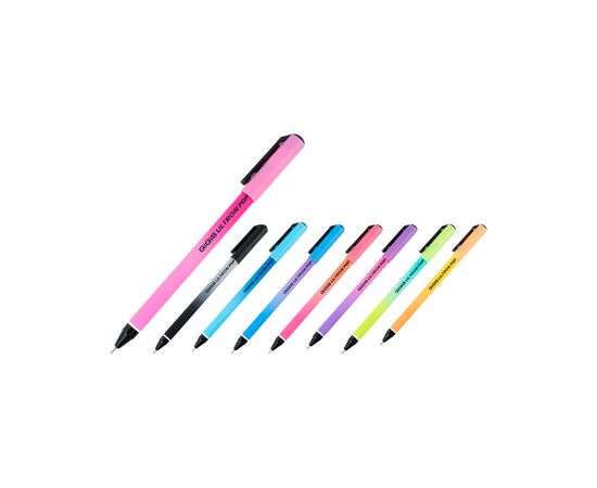 Ручка шариковая Unimax Ultron POP 2х, синяя (UX-152-02), изображение 2