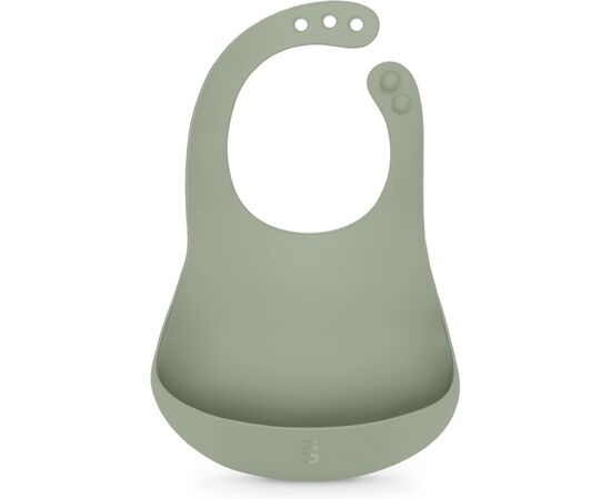 Нагрудничек Suavinex Colour Essence силіконовий, зелений (402976)