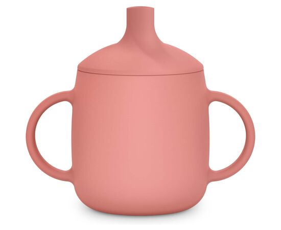 Поильник-непроливайка Suavinex Colour Essence силіконова 3 в 1 (з носиком та трубочкою), 270 мл, +6 м, рожева (402900), изображение 4