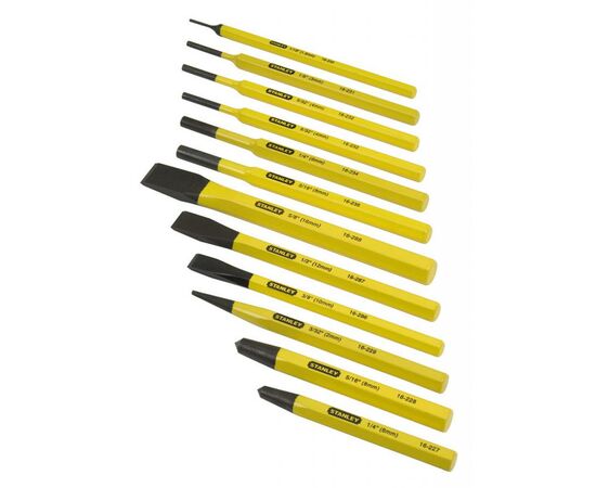 Зубило Stanley зубил и пробойников 12 шт (4-18-299)