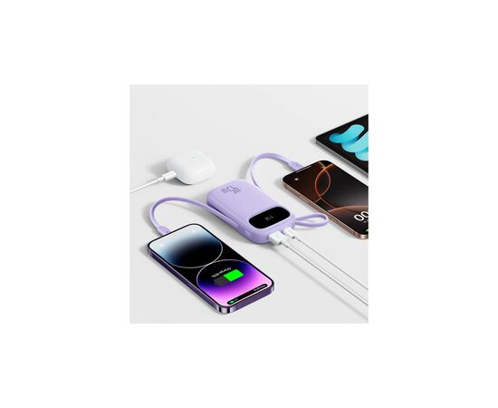 Батарея универсальная Baseus EnerFill FC31 Qpow 3 20000mAh 45W PD/3.0 QC/4.0 Purple (E0028D02), изображение 5