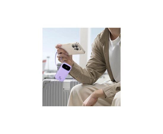 Батарея универсальная Baseus EnerFill FC31 Qpow 3 20000mAh 45W PD/3.0 QC/4.0 Purple (E0028D02), изображение 6