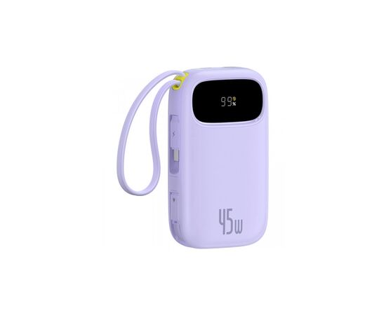 Батарея универсальная Baseus EnerFill FC31 Qpow 3 20000mAh 45W PD/3.0 QC/4.0 Purple (E0028D02)
