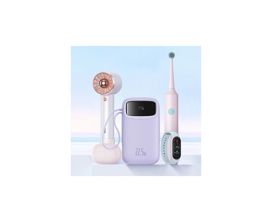 Батарея универсальная Baseus Qpow2 20000mAh 22.5W PD, QC/3.0, Purple (P10055002513-00), изображение 10