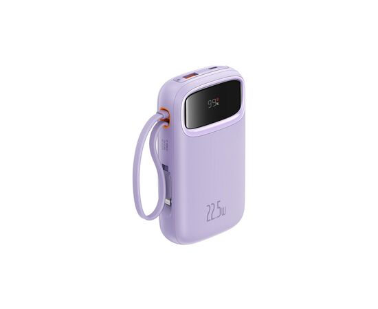 Батарея универсальная Baseus Qpow2 20000mAh 22.5W PD, QC/3.0, Purple (P10055002513-00), изображение 2