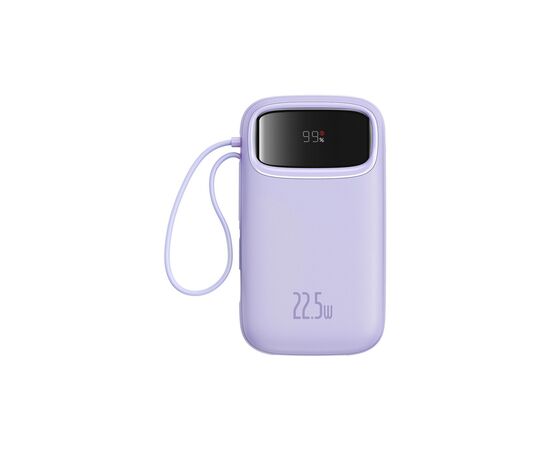 Батарея универсальная Baseus Qpow2 20000mAh 22.5W PD, QC/3.0, Purple (P10055002513-00)
