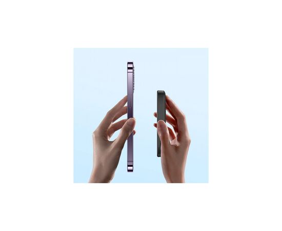 Батарея универсальная Baseus Magnetic Wireless Mini Air 6000mAh 20W PD, QC, Qi-15W, Black (P10059002113-00), изображение 12