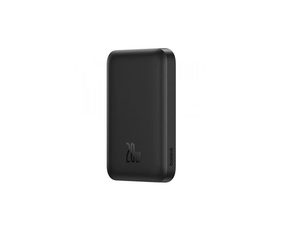 Батарея универсальная Baseus Magnetic Wireless Mini Air 6000mAh 20W PD, QC, Qi-15W, Black (P10059002113-00), изображение 3