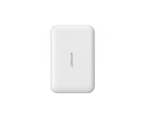 Батарея универсальная JOYROOM Magnetic Wireless 10000mAh 20W PD, QC, USB-C In/Out White (JR-W020 / 6941237119698), изображение 4