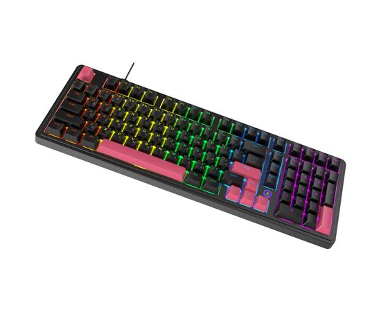 Клавиатура Ajazz AK980 Red Switch USB UA Black (AK980-R-BR), изображение 5