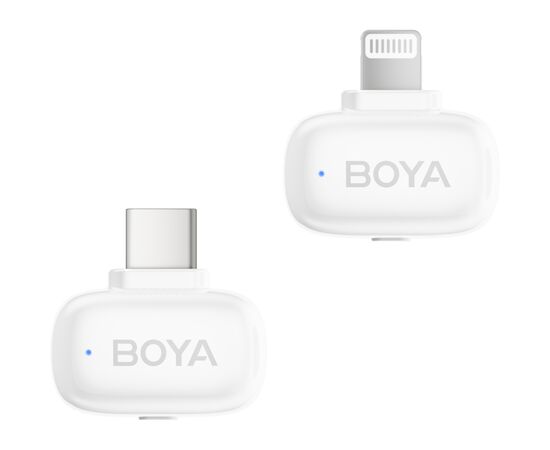 Мікрофон Boya mini-13 Type-C/Lightning White (mini-13), зображення 4