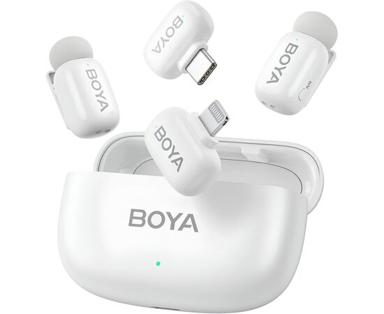 Мікрофон Boya mini-13 Type-C/Lightning White (mini-13)
