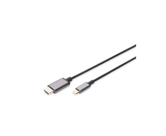 Кабель мультимедійний USB-C to HDMI M 1.8m UHD 4K Digitus (DA-70821), зображення 7