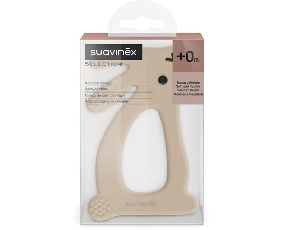 Прорезыватель Suavinex Wonderland кролик, рожевий (402796-3), изображение 3