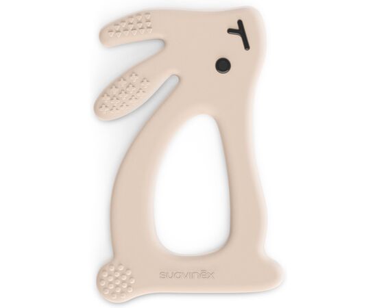 Прорезыватель Suavinex Wonderland кролик, рожевий (402796-3)