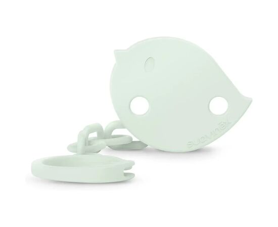 Клипса для пустышек Suavinex Birdies, м''ятна (309129)