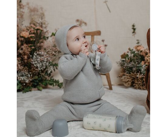 Бутылочка для кормления Suavinex Poetry, 270 мл, фізіологічна соска середній потік, м'ятна (308970), изображение 5