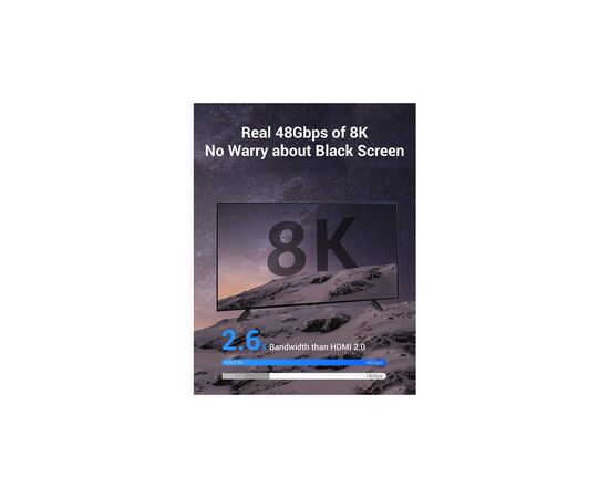 Кабель мультимедийный HDMI M to HDMI M 1.5m V2.1 8K 60Hz blue VENTION (ALGLG), изображение 4