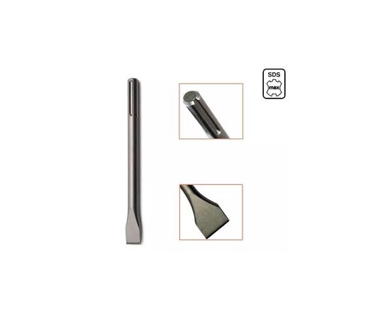 Зубило DeWALT SDS-Max, лопаткове, 50х400мм (DT6824), зображення 2