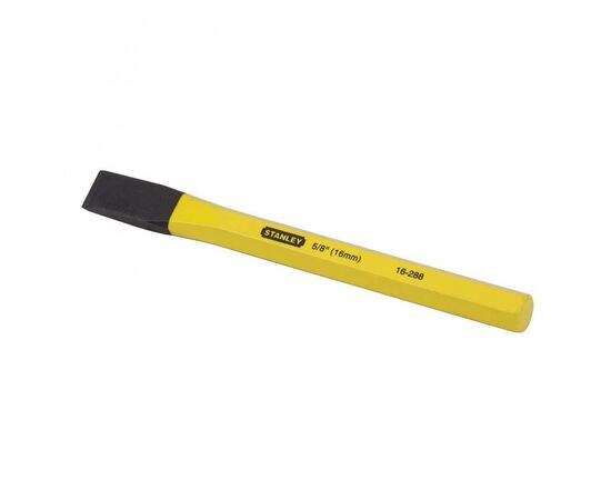 Зубило Stanley по металлу, слесарное, плоское, 16мм х 171мм. (4-18-288)