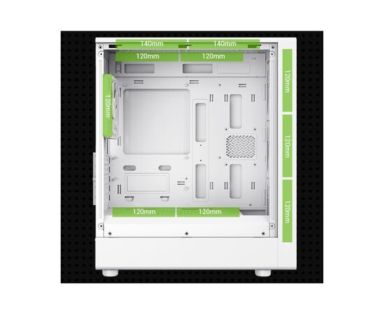 Корпус для ПК Gamemax AERIS 330 GW, зображення 12