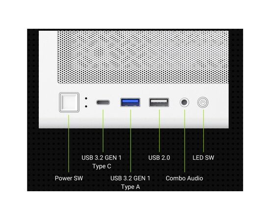 Корпус для ПК Gamemax AERIS 330 GW, зображення 9
