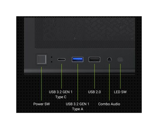 Корпус для ПК Gamemax AERIS 330 MB, изображение 9