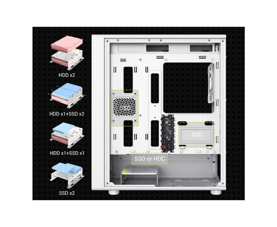 Корпус для ПК Gamemax AERIS 330 MW, изображение 10