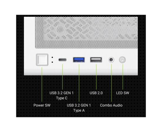 Корпус для ПК Gamemax AERIS 330 MW, изображение 8
