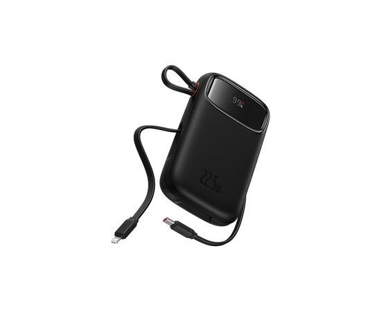 Батарея универсальная Baseus Qpow2 20000mAh 22.5W PD, QC/3.0, Black (P10055002113-00), изображение 5
