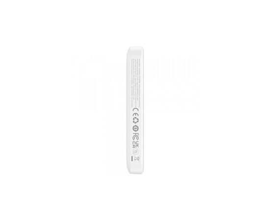 Батарея универсальная Baseus Magnetic Wireless Mini Air 6000mAh 20W PD, QC, Qi-15W, White (6932172641429), изображение 4
