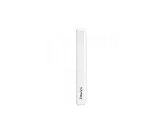 Батарея универсальная Baseus Magnetic Wireless Mini Air 6000mAh 20W PD, QC, Qi-15W, White (6932172641429), изображение 5