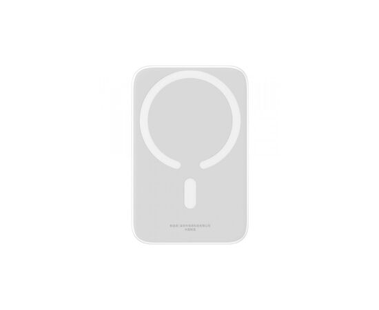 Батарея универсальная Baseus Magnetic Wireless Mini Air 6000mAh 20W PD, QC, Qi-15W, White (6932172641429), изображение 6