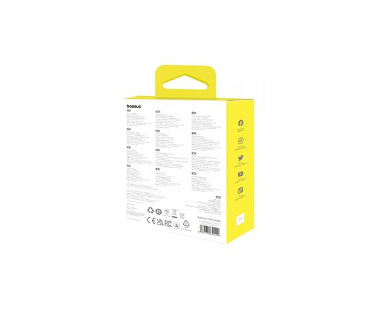 Батарея универсальная Baseus Magnetic Wireless Mini Air 6000mAh 20W PD, QC, Qi-15W, White (6932172641429), изображение 8
