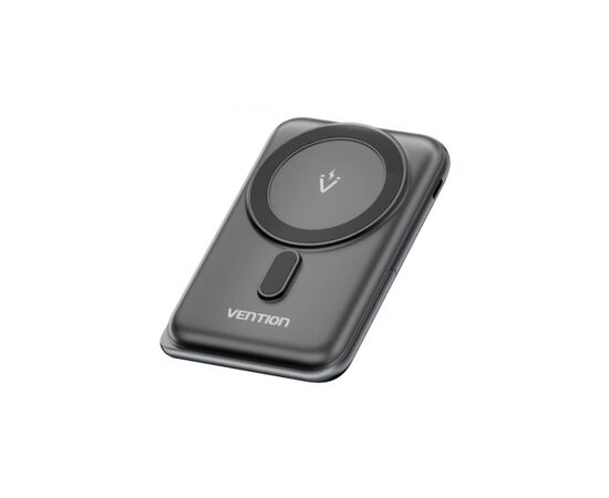 Батарея универсальная VENTION Magnetic Wireless 10000mAh 20W PD USB-C In/Out, QI-15W Black (FHNB0)