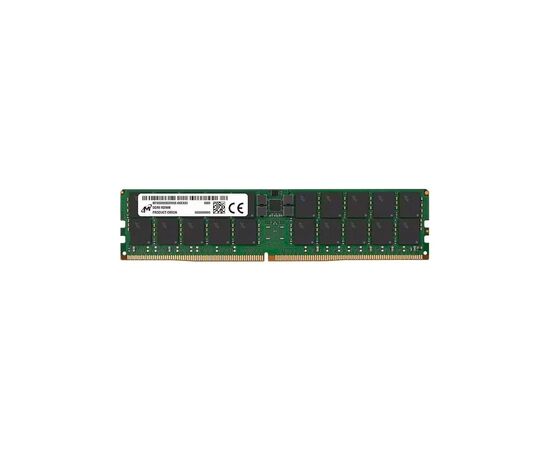 Модуль памяти для сервера Micron DDR5 RDIMM 64GB 2Rx4 6400 CL52 (16Gbit) (Single Pack) (MTC40F2046S1RC64BR)