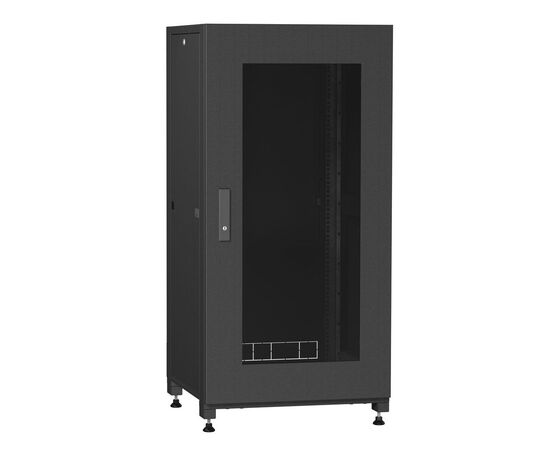 Шкаф напольный Ipcom 24U 19" 600x1000 (С-24U-06х10-ДС-ПГ-9005)