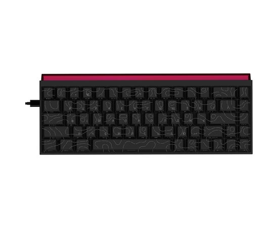 Клавіатура Ajazz NK68 Red Switch USB UA Black (NK68-R-S-B), зображення 2