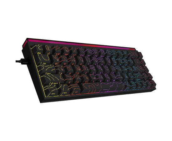 Клавіатура Ajazz NK68 Red Switch USB UA Black (NK68-R-S-B), зображення 4