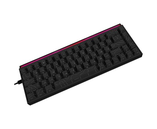 Клавіатура Ajazz NK68 Red Switch USB UA Black (NK68-R-S-B), зображення 5