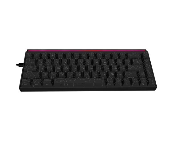 Клавіатура Ajazz NK68 Red Switch USB UA Black (NK68-R-S-B)